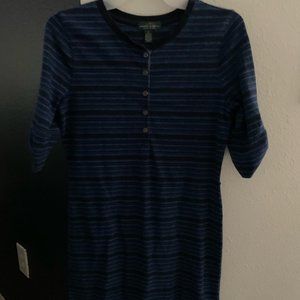 Ralph Lauren blue and black dress